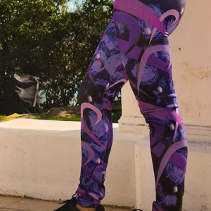 Calza Van Gogh violeta